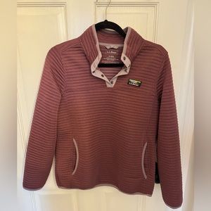 LL Bean Airlight Pullover